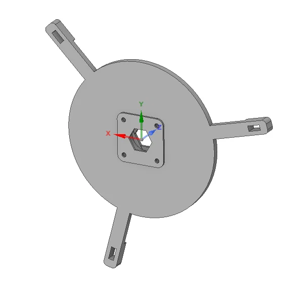 Bệ xoay universal cho Garden Wind Spinner, không cần support - Image 11