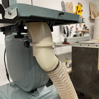 Hệ thống hút bụi bandsaw tốt hơn cho King Industrial (2 phần, nam châm)