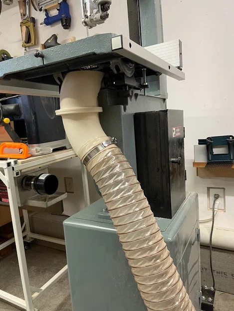 Hệ thống hút bụi bandsaw tốt hơn cho King Industrial (2 phần, nam châm) - Image 4