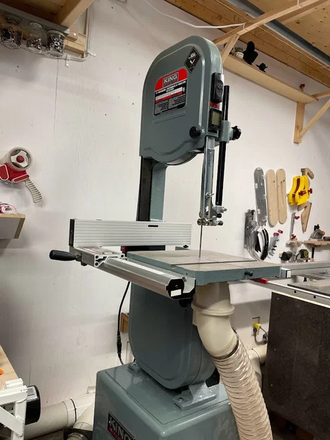 Hệ thống hút bụi bandsaw tốt hơn cho King Industrial (2 phần, nam châm) - Image 27