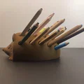 Mô hình nhím cắm bút Crayon Hedgehog đáng yêu cho bàn làm việc - Thumbnail 3