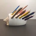 Mô hình nhím cắm bút Crayon Hedgehog đáng yêu cho bàn làm việc - Thumbnail 5