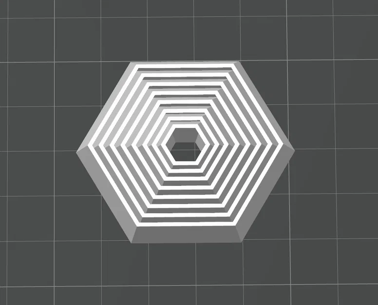 Hexagon Fidget (Phiên bản không có tab móc khóa) - Image 1