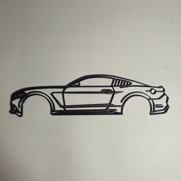 Mô hình Ford Mustang GT 2015 dạng Silhouette độc đáo - Image 1
