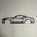 Mô hình Ford Mustang GT 2015 dạng Silhouette độc đáo - Thumbnail 1
