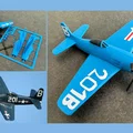 Mô hình lắp ráp máy bay F8F Bearcat (Kit Card) in 3D ấn tượng - Thumbnail 1