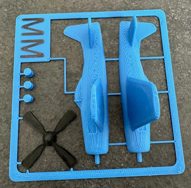 Mô hình lắp ráp máy bay F8F Bearcat (Kit Card) in 3D ấn tượng - Image 3