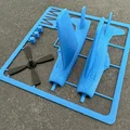 Mô hình lắp ráp máy bay F8F Bearcat (Kit Card) in 3D ấn tượng - Thumbnail 7