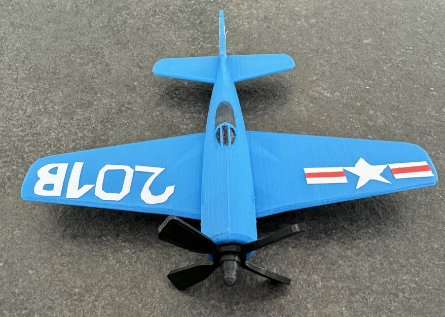 Mô hình lắp ráp máy bay F8F Bearcat (Kit Card) in 3D ấn tượng - Image 10