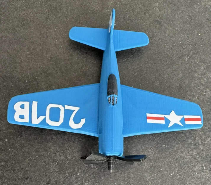 Mô hình lắp ráp máy bay F8F Bearcat (Kit Card) in 3D ấn tượng - Image 12