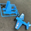 Mô hình lắp ráp máy bay F8F Bearcat (Kit Card) in 3D ấn tượng - Thumbnail 14