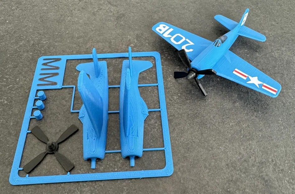 Mô hình lắp ráp máy bay F8F Bearcat (Kit Card) in 3D ấn tượng - Image 15
