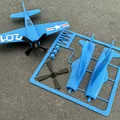 Mô hình lắp ráp máy bay F8F Bearcat (Kit Card) in 3D ấn tượng - Thumbnail 16