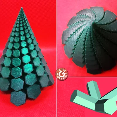 ⬡ Crystal-mas Tree Vase Mode ⬡