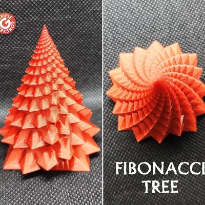 Bộ sưu tập cây thông Noel 3D Vase Mode trang trí độc đáo