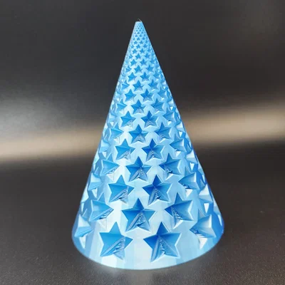 Bộ sưu tập cây thông Noel 3D Vase Mode trang trí độc đáo