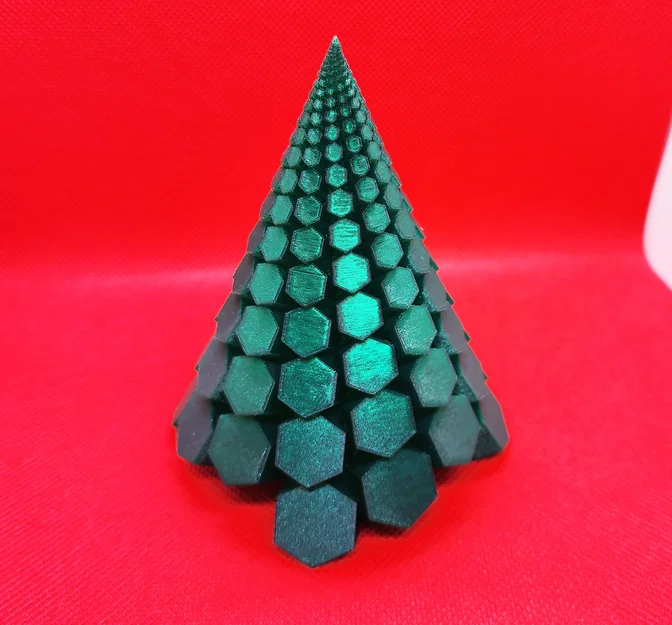 Bộ sưu tập cây thông Noel 3D Vase Mode trang trí độc đáo - Image 6