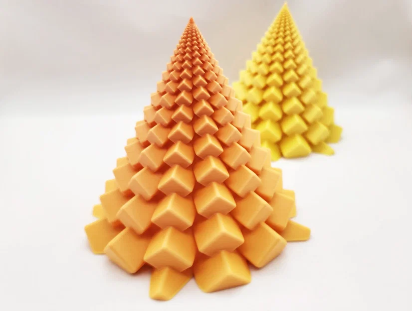 Bộ sưu tập cây thông Noel 3D Vase Mode trang trí độc đáo - Image 8