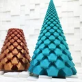 Bộ sưu tập cây thông Noel 3D Vase Mode trang trí độc đáo - Thumbnail 10