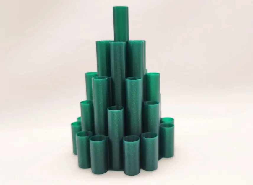 Bộ sưu tập cây thông Noel 3D Vase Mode trang trí độc đáo - Image 12