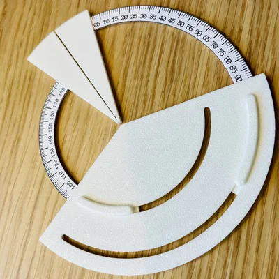 ZeroPivot Protractor V2 – Thước đo & vẽ góc tay xoay