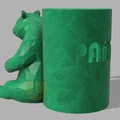 Ống cắm bút hình gấu trúc 3D - Tùy chỉnh dễ dàng với Fusion 360 - Thumbnail 4