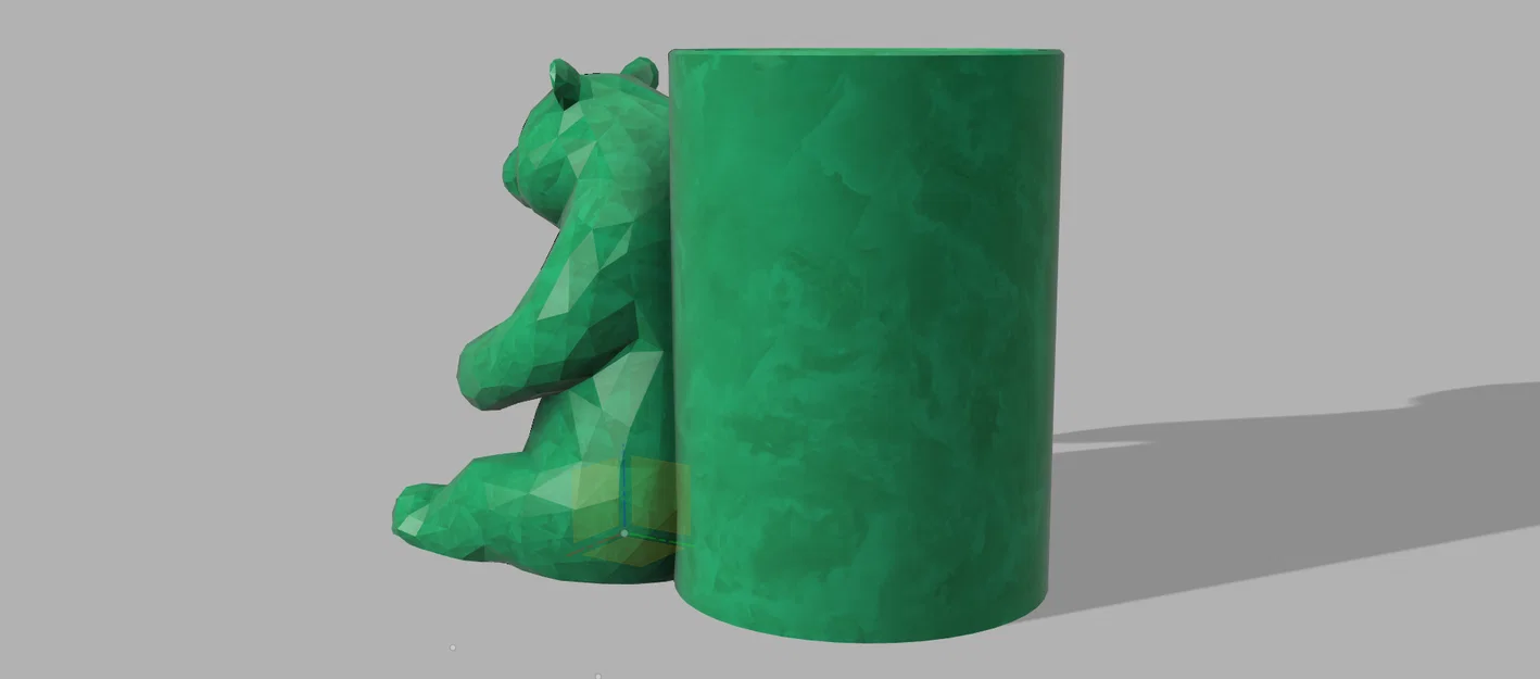 Ống cắm bút hình gấu trúc 3D - Tùy chỉnh dễ dàng với Fusion 360 - Image 7