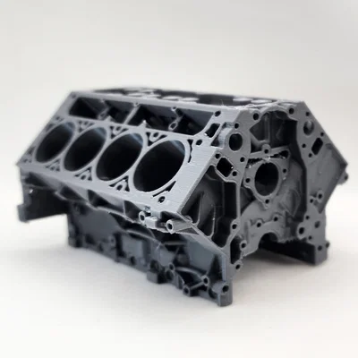 Mô hình khối động cơ V-8 (LS4 Engine Block) trang trí để bàn