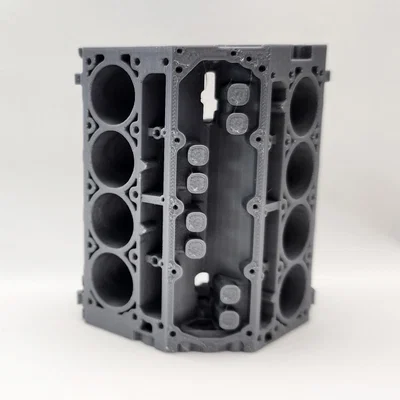 Mô hình khối động cơ V-8 (LS4 Engine Block) trang trí để bàn