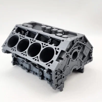 Mô hình khối động cơ V-8 (LS4 Engine Block) trang trí để bàn