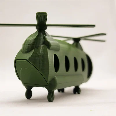 Trực thăng Chinook - Không Cần Supports - Print in Place
