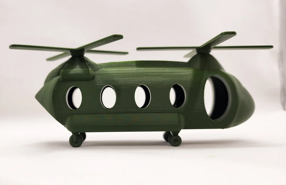 Trực thăng Chinook - Không Cần Supports - Print in Place - Image 7