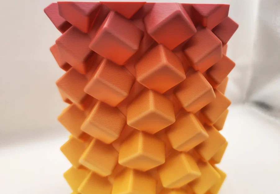 ◇ Bình hoa xoắn ốc Sugar Cube ◇ - Image 3