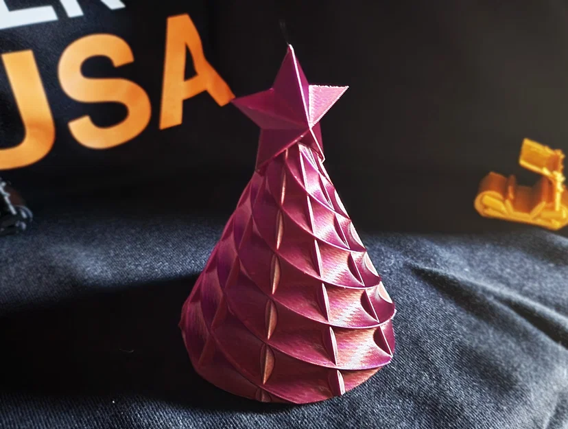 Mô hình cây thông Noel 3D in Vase Mode độc đáo cho trang trí lễ hội - Image 4
