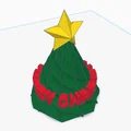 Mô hình cây thông Noel trang trí Merry Christmas in 3D đẹp mắt - Thumbnail 5