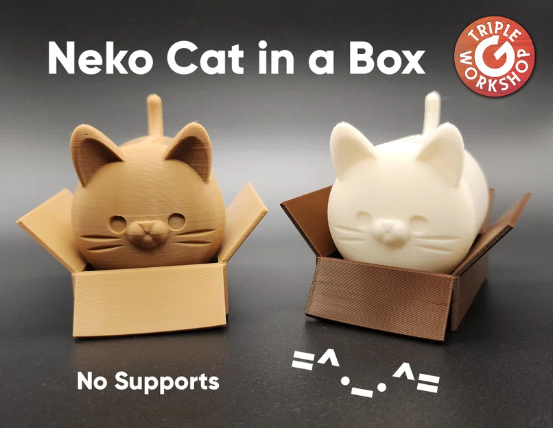 Neko Cat trong Hộp =^._.^= Không Cần Supports - Image 1