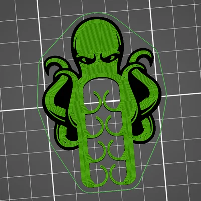 Kẹp Bịch Snack Cthulhu (Cthulhu Chip Clip)