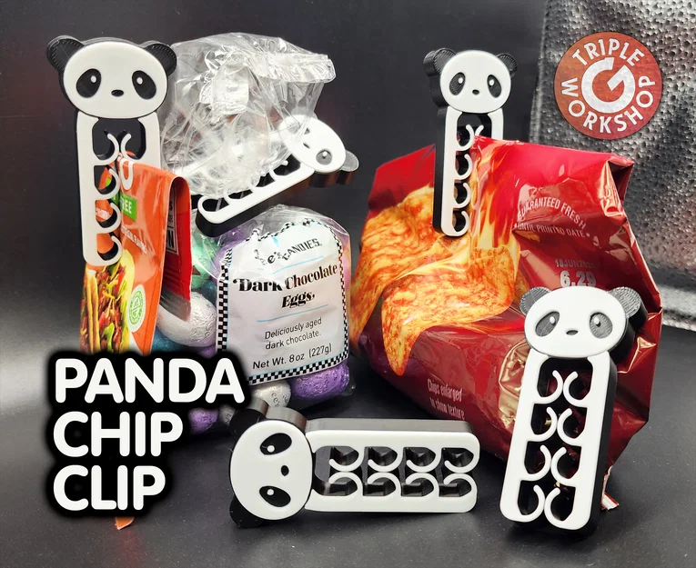 Kẹp Bịch Snack Gấu Trúc (Panda Chip Clip) - Image 1