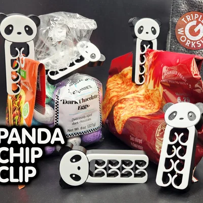 Kẹp Bịch Snack Gấu Trúc (Panda Chip Clip)