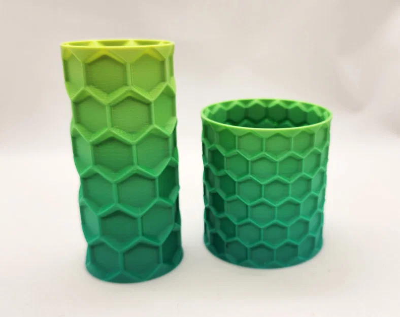 Mẫu Bình Hoa Họa Tiết Tổ Ong Honeycomb Spiral Vases Đẹp Mắt - Image 3
