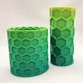 Mẫu Bình Hoa Họa Tiết Tổ Ong Honeycomb Spiral Vases Đẹp Mắt - Thumbnail 6