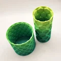 Mẫu Bình Hoa Họa Tiết Tổ Ong Honeycomb Spiral Vases Đẹp Mắt - Thumbnail 7