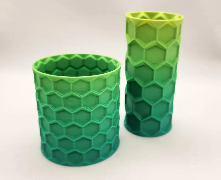 Mẫu Bình Hoa Họa Tiết Tổ Ong Honeycomb Spiral Vases Đẹp Mắt - Image 8