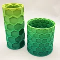 Mẫu Bình Hoa Họa Tiết Tổ Ong Honeycomb Spiral Vases Đẹp Mắt - Thumbnail 9