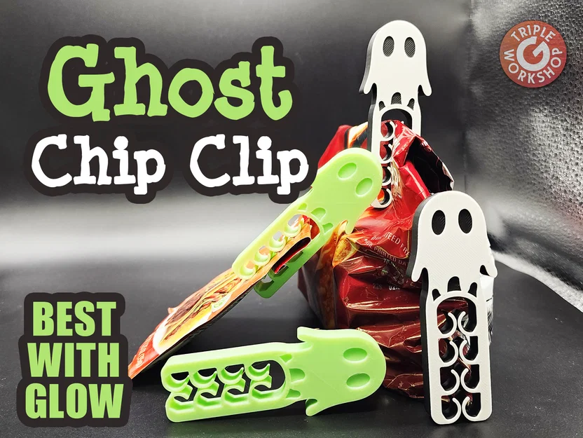 Kẹp Túi Snack Ma (Ghost Chip Clip) - Image 1