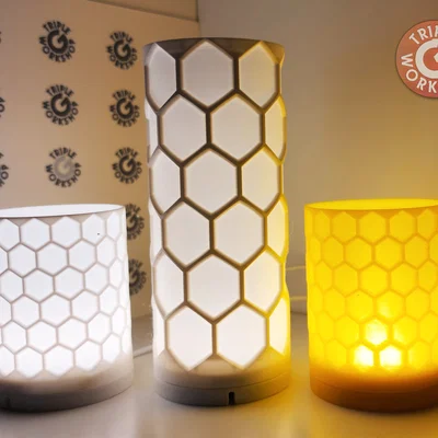 ⬡ Đèn Hex cho Bambu LED Lamp 001