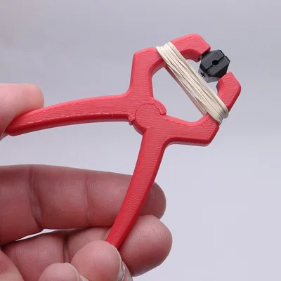 Kẹp Lò Xo Dùng Dây Thun (Rubber Band Spring Clamp)