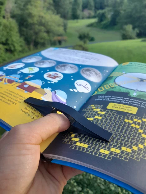 *Ultra-lite* Kẹp Giữ Trang Sách - <5 gram!!! - Image 3