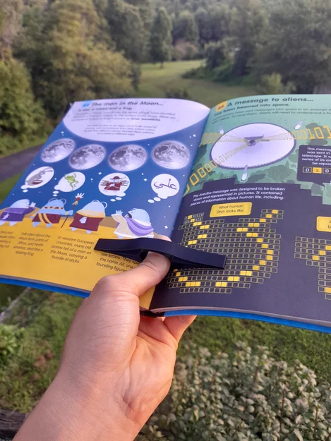 *Ultra-lite* Kẹp Giữ Trang Sách - <5 gram!!! - Image 4