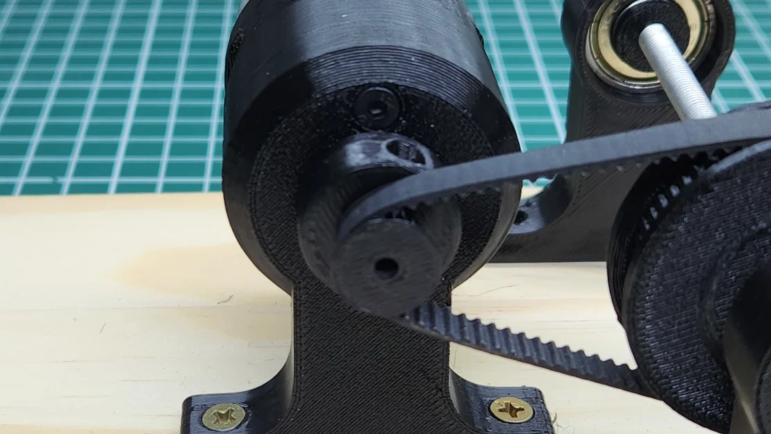 Bánh răng pulley GT2 16T (trục 3mm) cho dây đai 6mm - Image 1